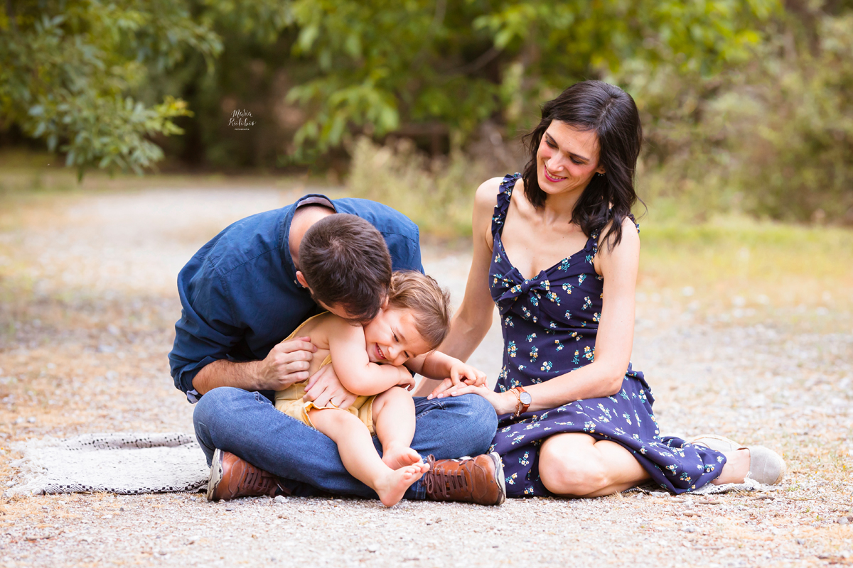 foto padres con bebe