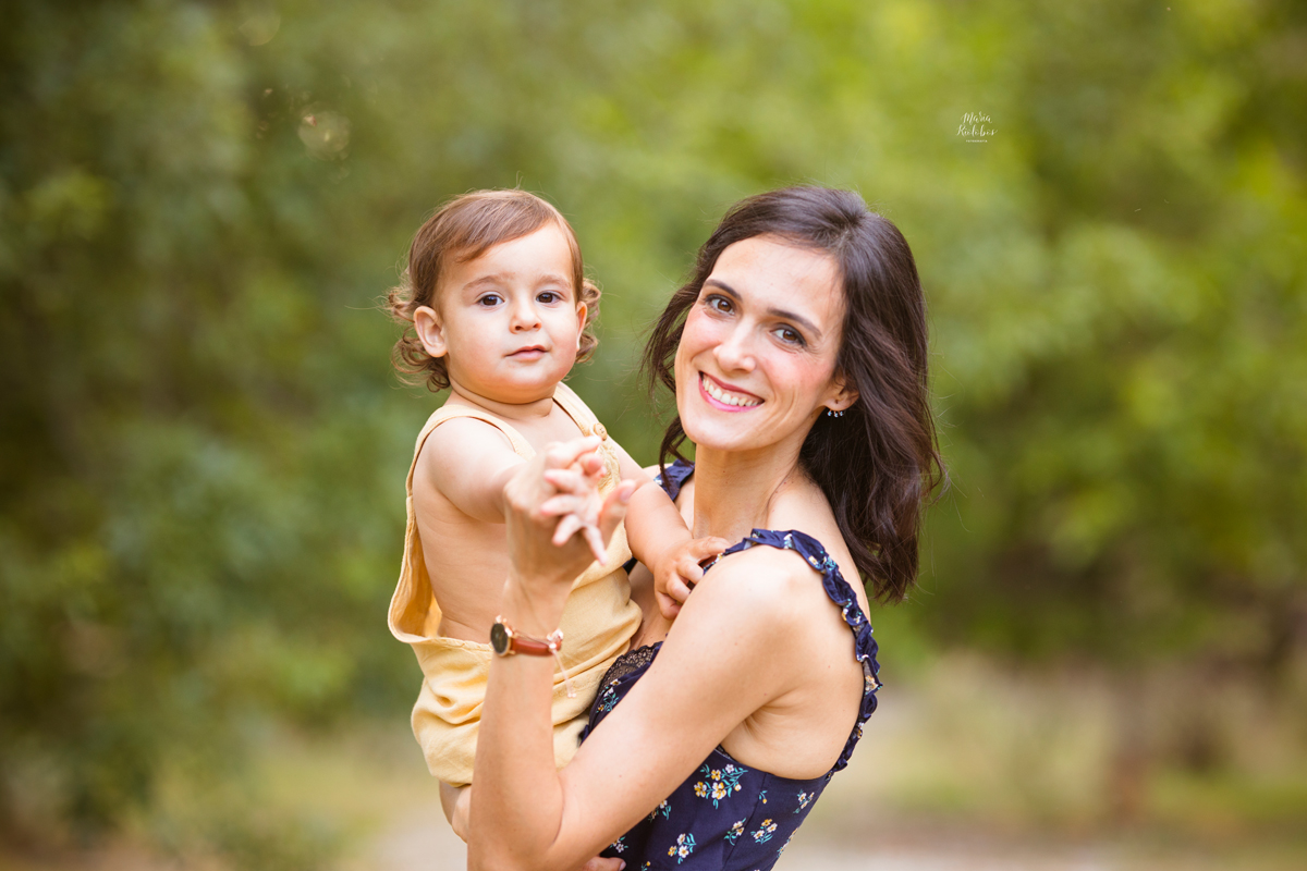 Foto de madre con bebé